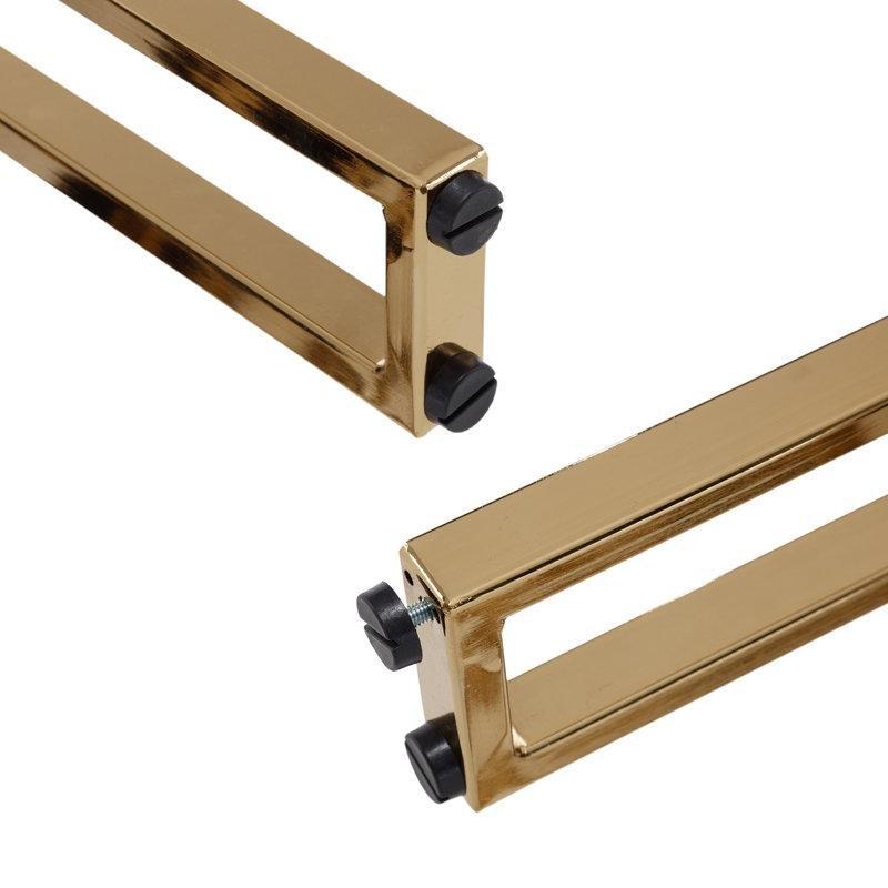 Bukle Kumaş Kolçaklı Fıçı Tasarım 2li Set Gold Sandalye - 146007