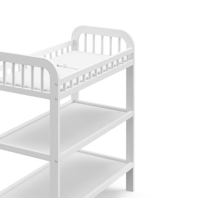 Çam Ağacı 2 Raflı ve Pedli Alt Değiştirme Masası - 86 cm - 163105