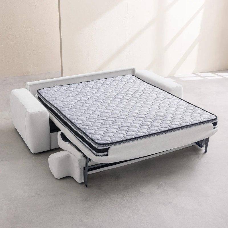 Çam Yeşili Atrani Kumaş 3 Kişilik Yatak Olan Koltuk - 238 cm - 154511