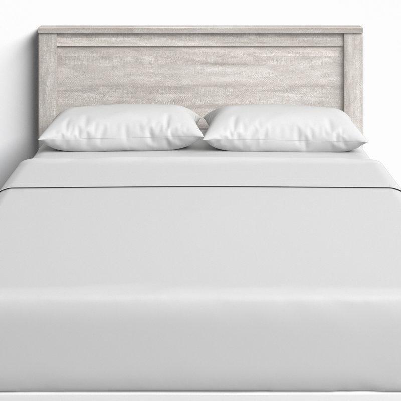 Çerçeveli Endüstriyel Ahşap Panel Yatak Başlığı - 162 cm - 144927