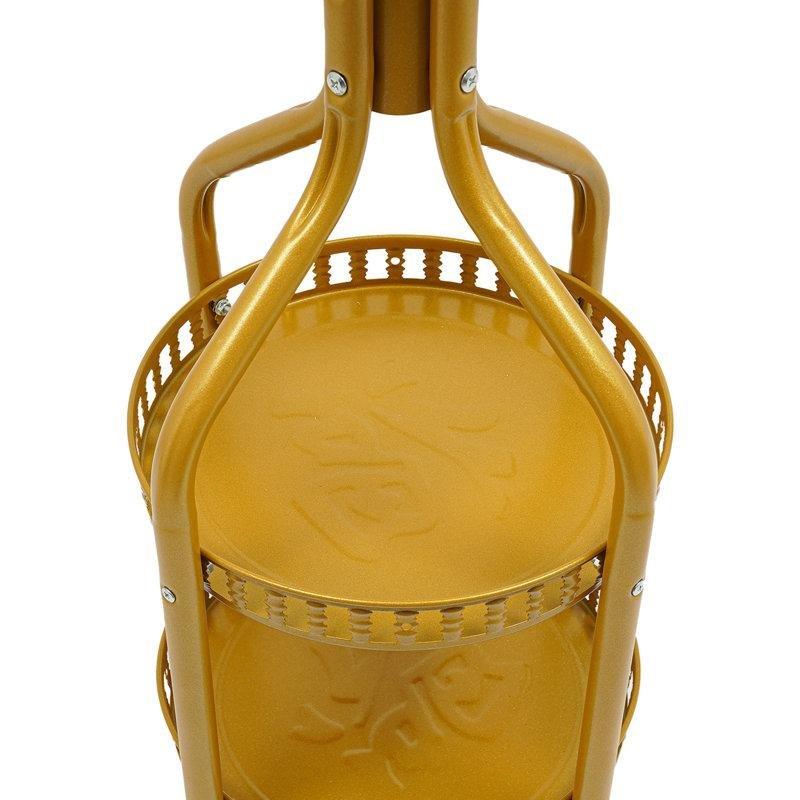 Demir Raflı 12 Kancalı Ayaklı Portmanto - 185x31x31 cm - 161302