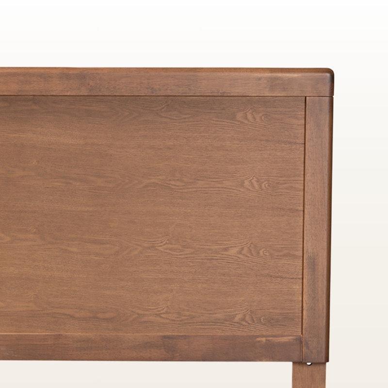 Dişbudak Ceviz Rengi Ahşap Panel Tasarımlı Yatak Başlığı - 199 cm - 144852