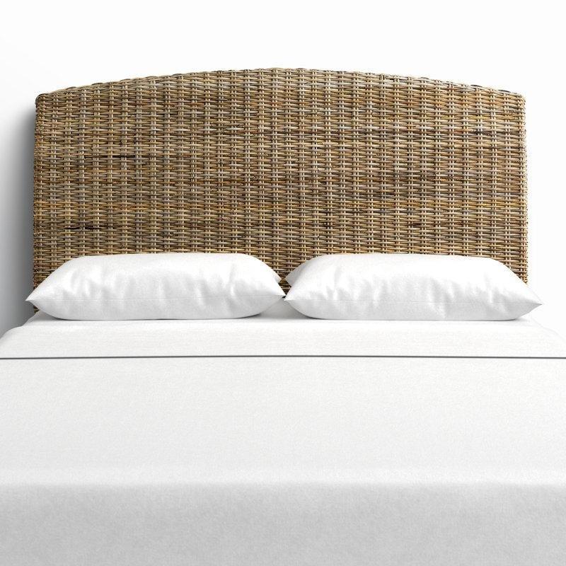 Doğal Rattan Kemerli Panel Yatak Başlığı - 163 cm - 144828