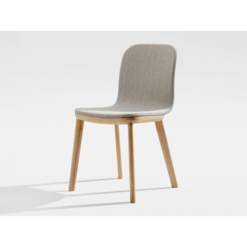 Döşemeli Masif Ahşap İskeletli Sandalye - 147570