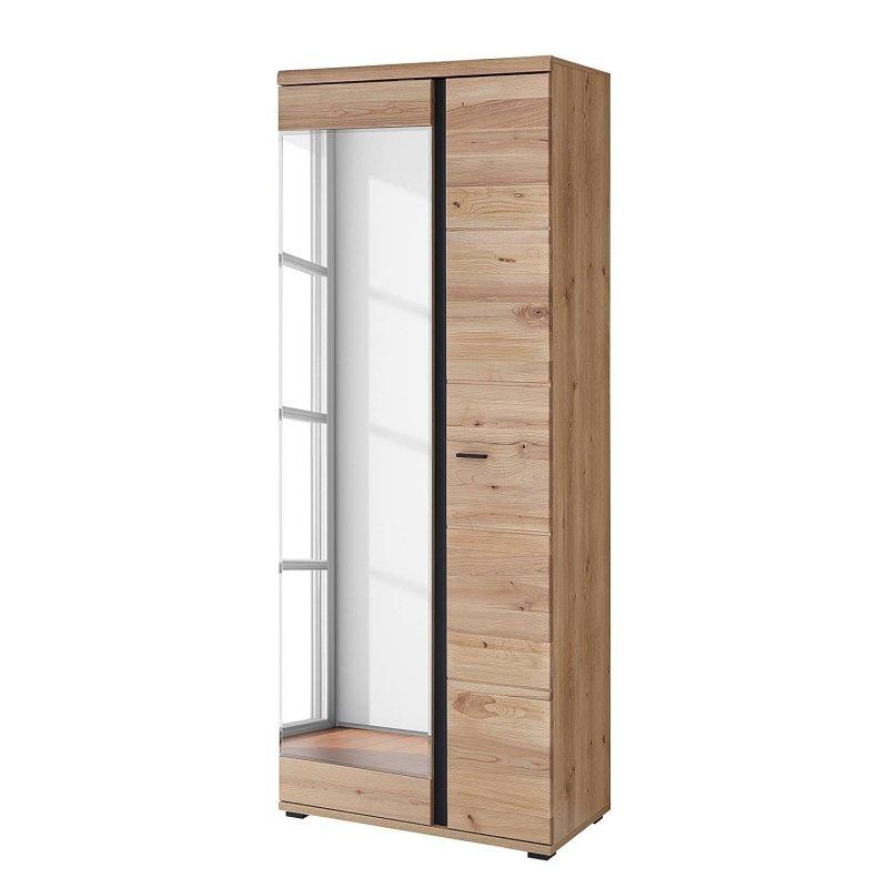Eski Dişbudak ve Artisan Dekor 3 Parçalı Aynalı ve Oturaklı Portmanto Vestiyer - 215 cm - 158611