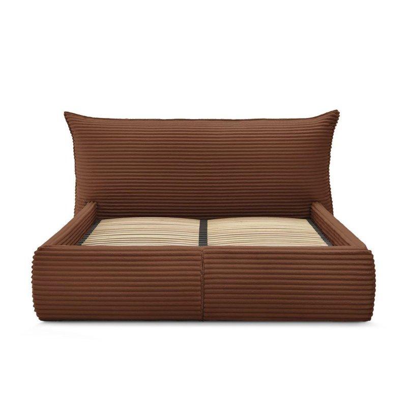 Fitilli Kadife Yastık Başlıklı Sandıklı Baza - 144249