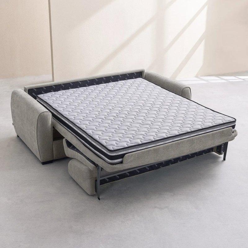 Gece Mavisi Su İtici Şönil Kumaş Yataklı İkili Koltuk - 202 cm - 154732