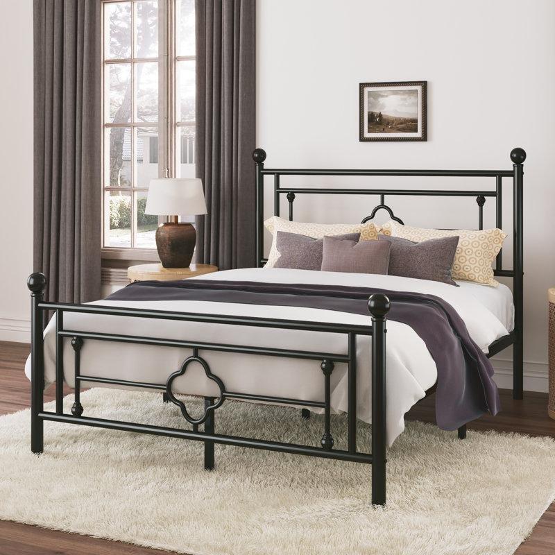 Gold Metal Vintage Tasarım Yatak Başlığı - 155 cm - 144987