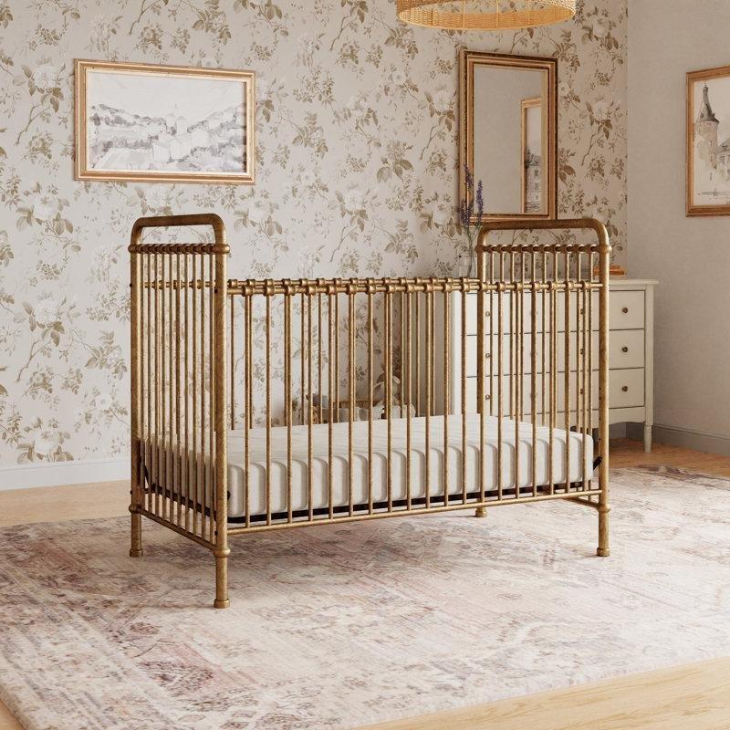 GREENGUARD Gold Sertifikalı Çelik 3ü 1 Arada Dönüştürülebilir Beşik - 138x75 cm - 162133