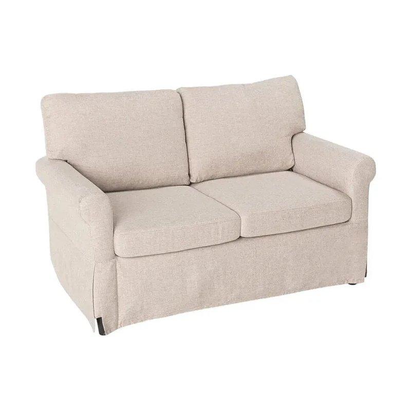 Gri Epoque Kumaş İkili Koltuk - 126 cm - 155161