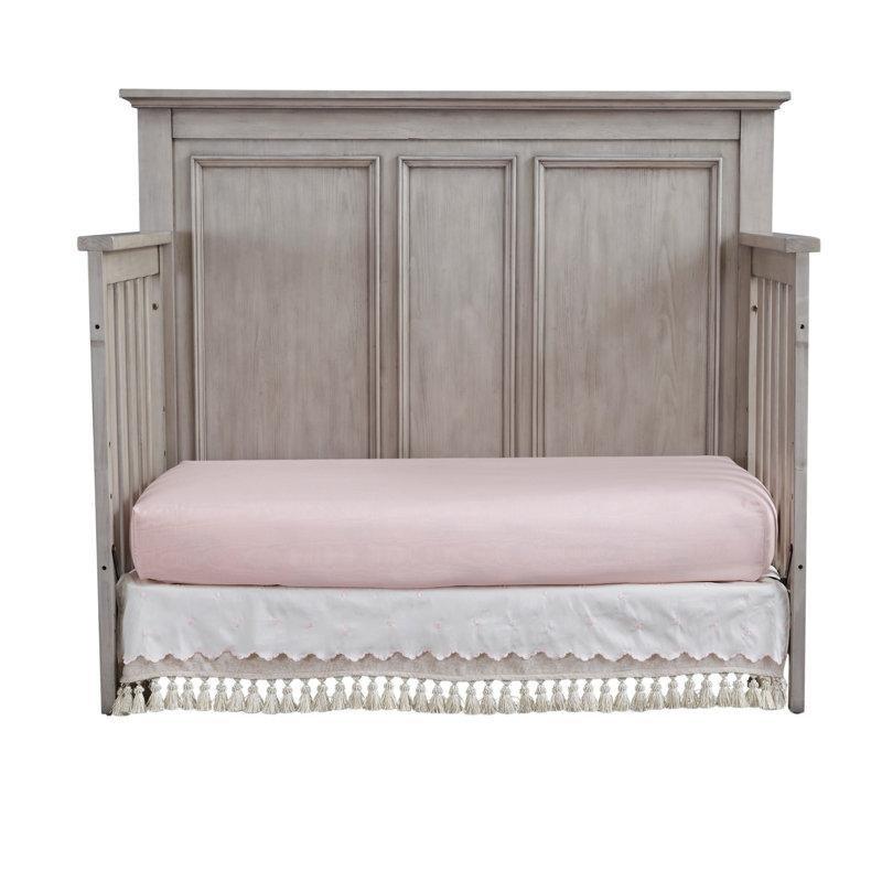 Gri Kahverengi Masif Ahşap 4ü 1 Arada Dönüşebilen Büyüyen Beşik - 150x82 cm - 161887