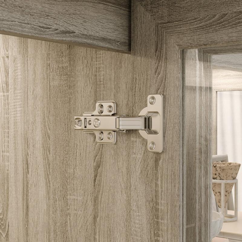 Gri MDF Sıcak Işıklı 8 Raflı Vitrin - Gümüşlük - 174x176 cm - 156784