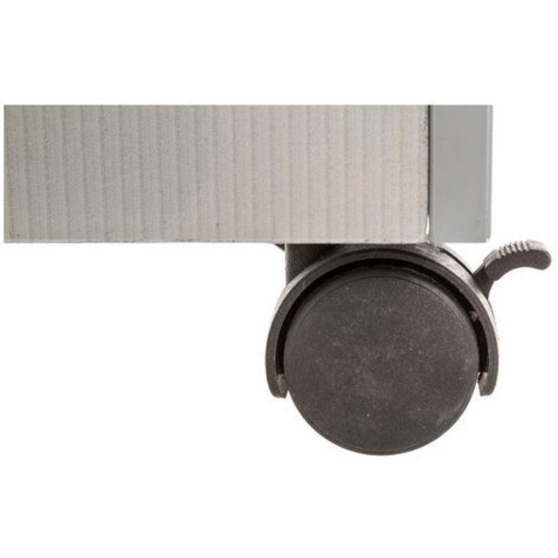Gri MDF Tekerlekli Oyuncak Dolabı - 48x28x29 cm - 150706