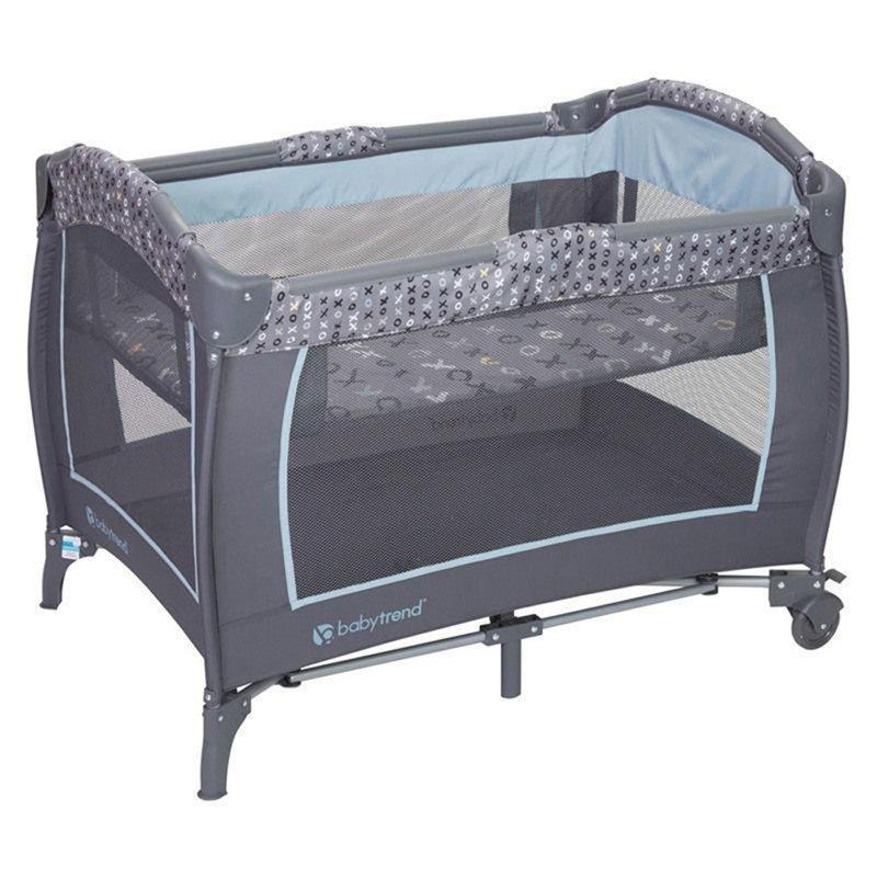 Gri Plastik Katlanabilir Depolamalı Ayaklı Anne Yanı Beşik - 103x76x73 cm - 161590