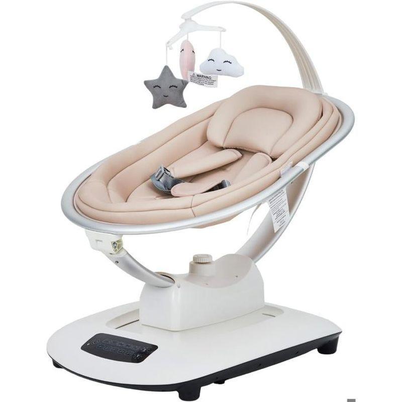 Haki Uzaktan Kumandalı Mama Masalı 5 Sallanma Modlu Müzikli Elektrikli Ana Kucağı Beşik - 162364