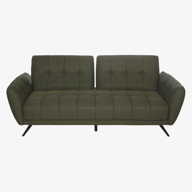 Haki Yeşil 3D Kumaş Ayarlanabilir Sırtlı Üçlü Koltuk - 210 cm - 154393