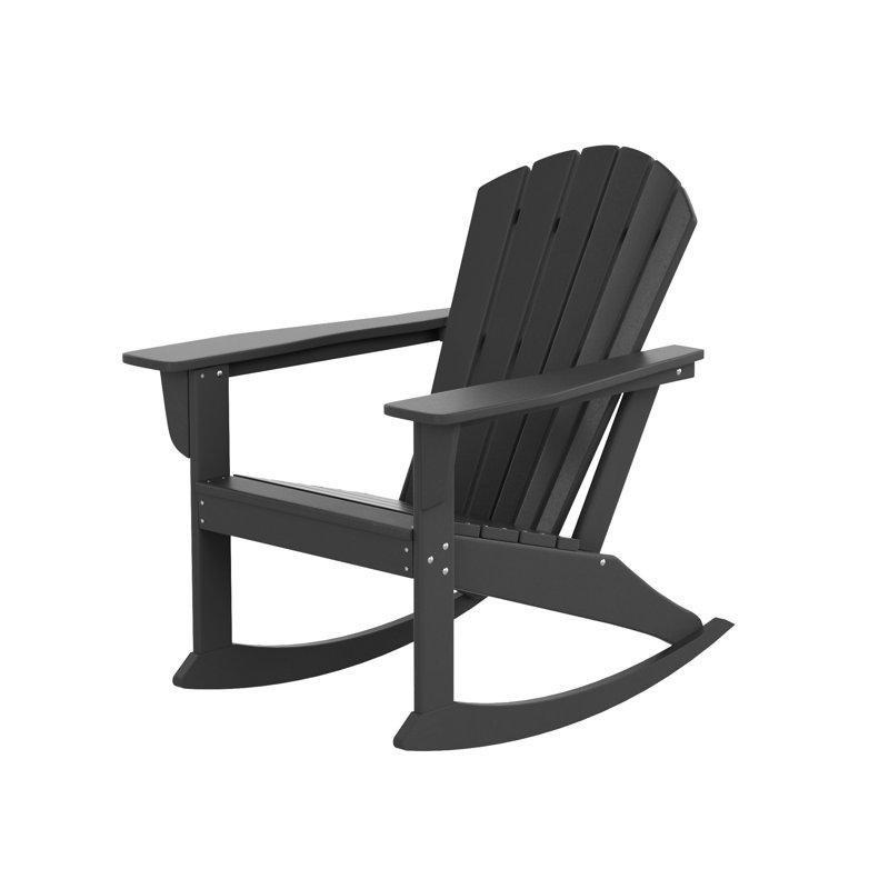 HDPE Adirondack Tasarım Sallanan Sandalye - 146394
