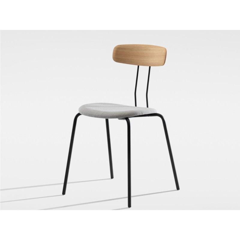 İstiflenebilir Döşemeli Ahşap Sandalye - 147567