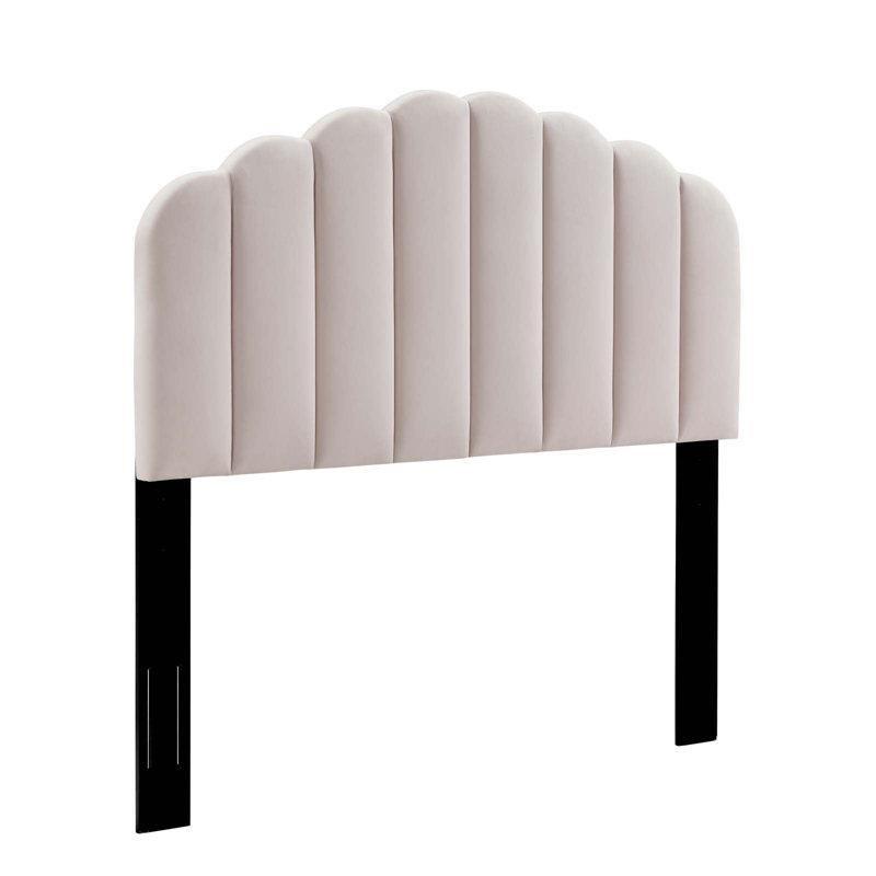 Kadife Kumaş Dikey Kapitoneli Taraklı Yatak Başlığı - 157 cm - 144528