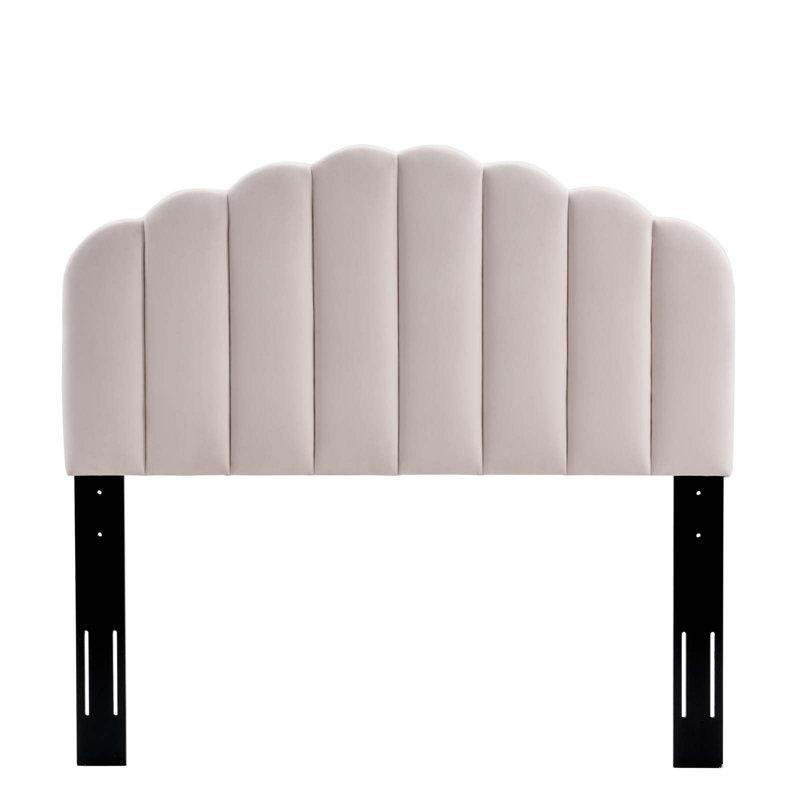 Kadife Kumaş Dikey Kapitoneli Taraklı Yatak Başlığı - 157 cm - 144528