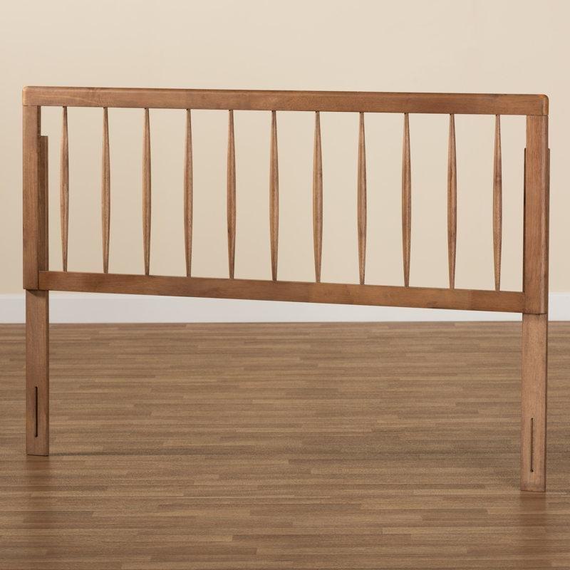 Kahverengi Masif Ahşap Çubuklu Ayarlanabilir Yatak Başlığı - 156 cm - 144840