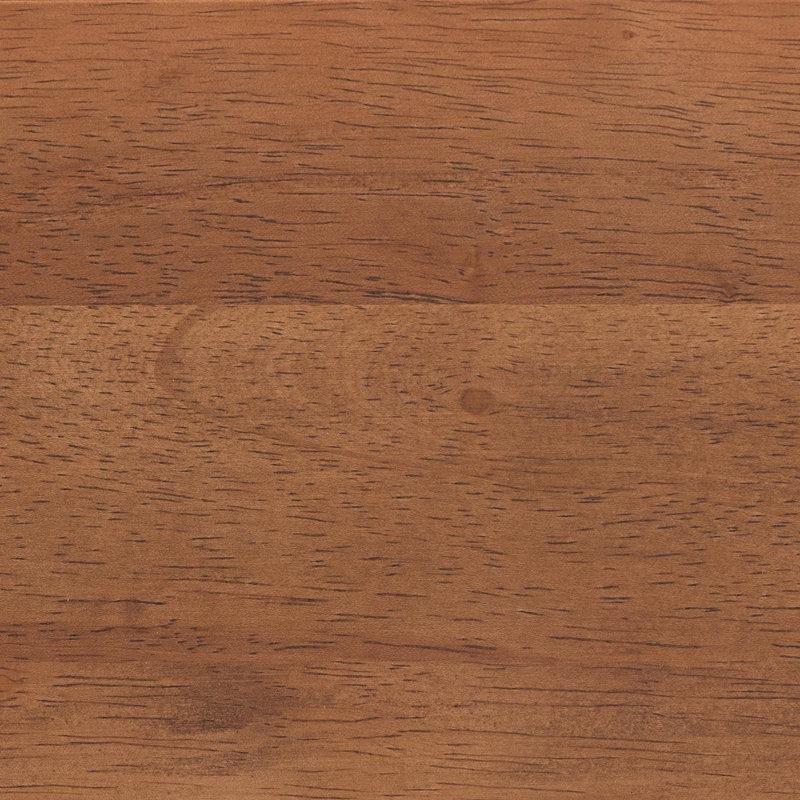Kahverengi Rattan Detaylı Üç Kemerli Ahşap Karyola - 143197