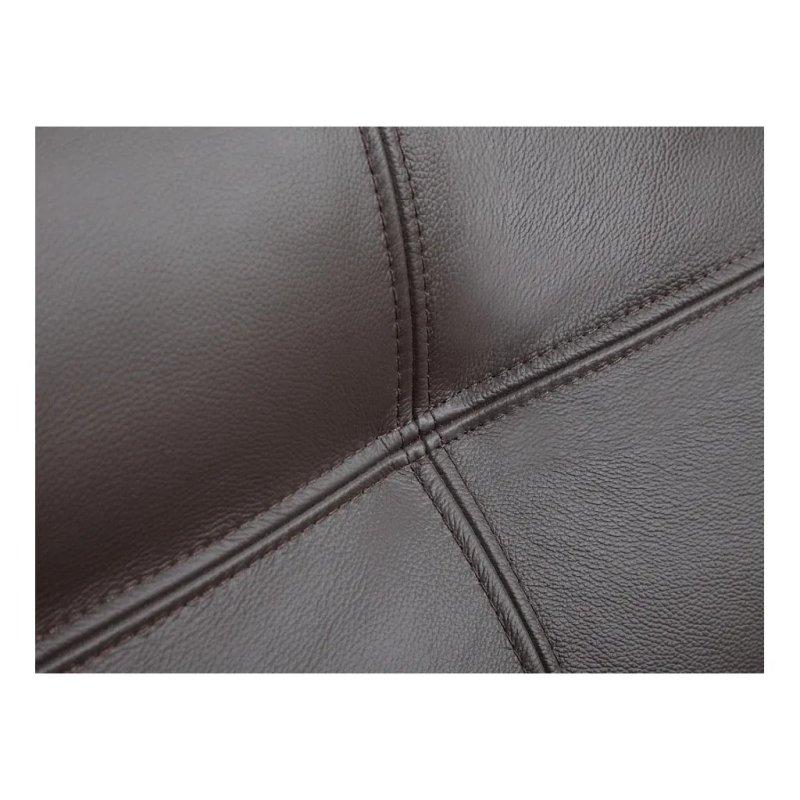 Kahverengi Sığır Derisi Geniş Kollu İkili Koltuk - 161 cm - 155170