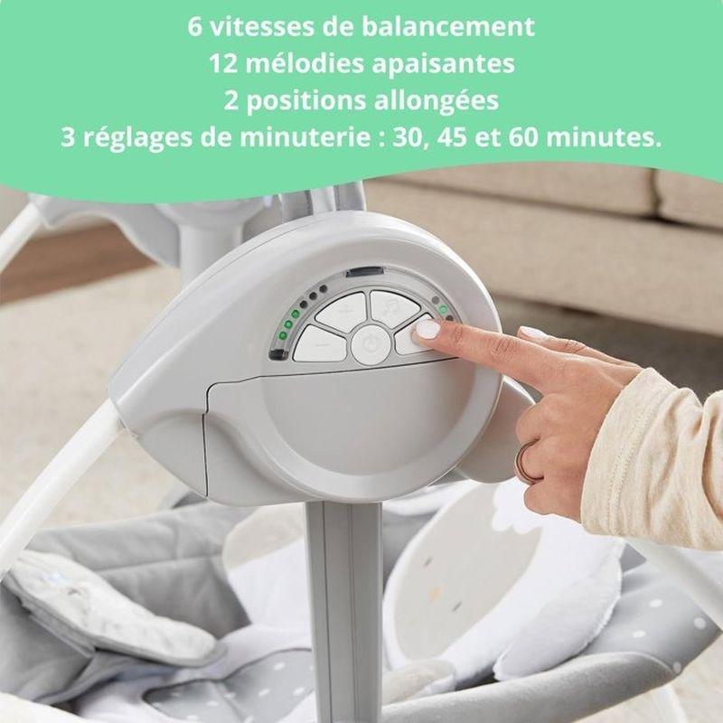 Katlanabilir Müzikli ve Oyuncaklı Elektrikli Ana Kucağı Beşik - 162436