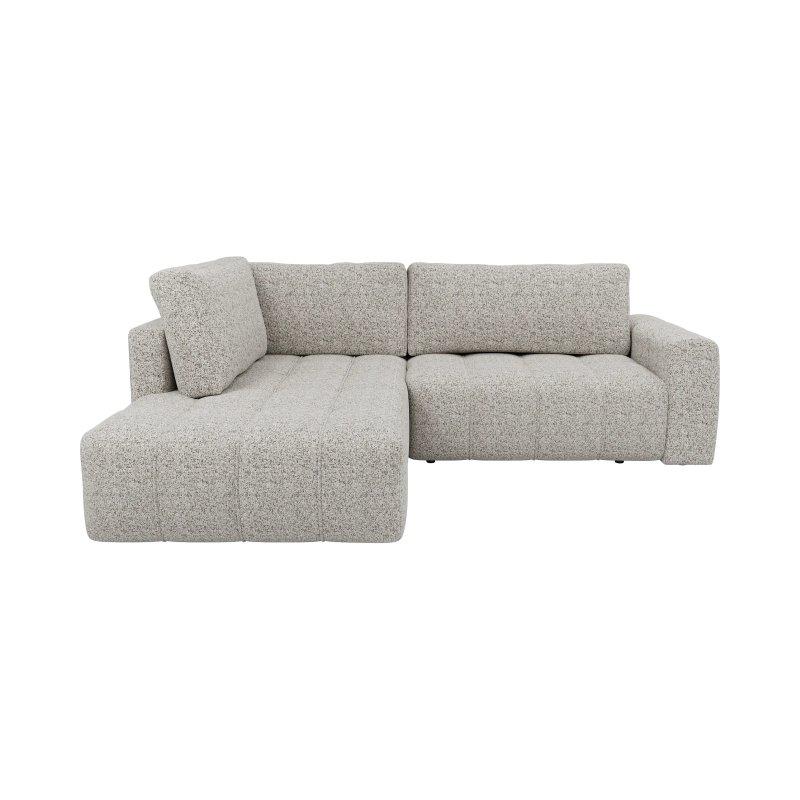 Kırçıllı Gri Kumaş Sol Uzanmalı Köşe Koltuk - 275 cm - 156103