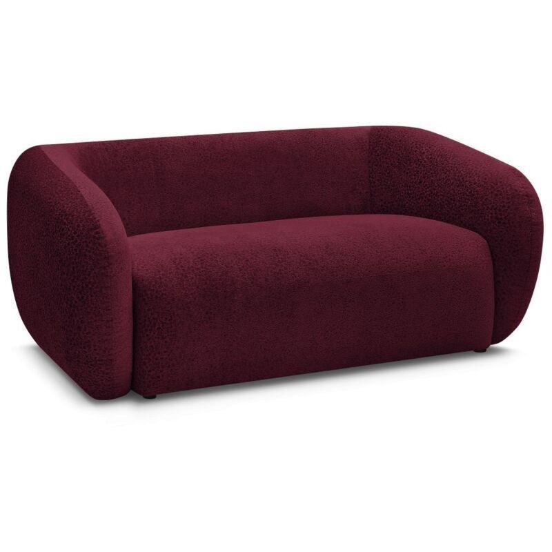 Kırmızı Dokulu Kumaş 2 Kişilik Koltuk - 160 cm - 153520