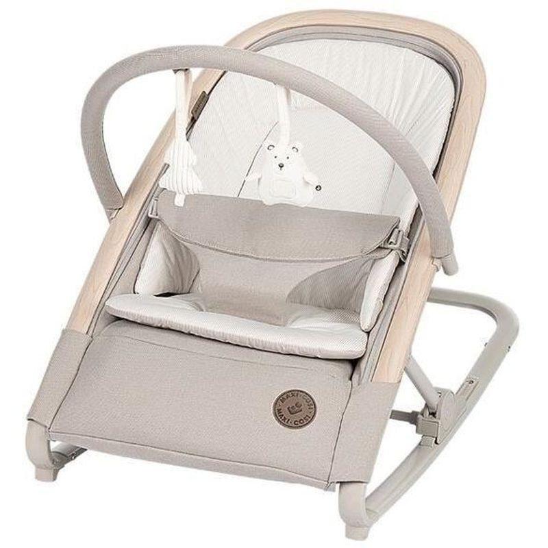 Klasik Bej Katlanabilir Sallanır 2si 1 Arada Ana Kucağı Beşik 15 kg - 162394