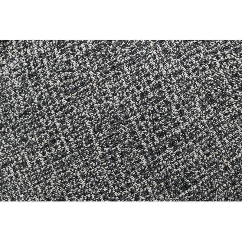 Koyu Gri Ahşap Yataklı Sandıklı Puflu L Köşe Koltuk Takımı - 277x200 cm - 154130