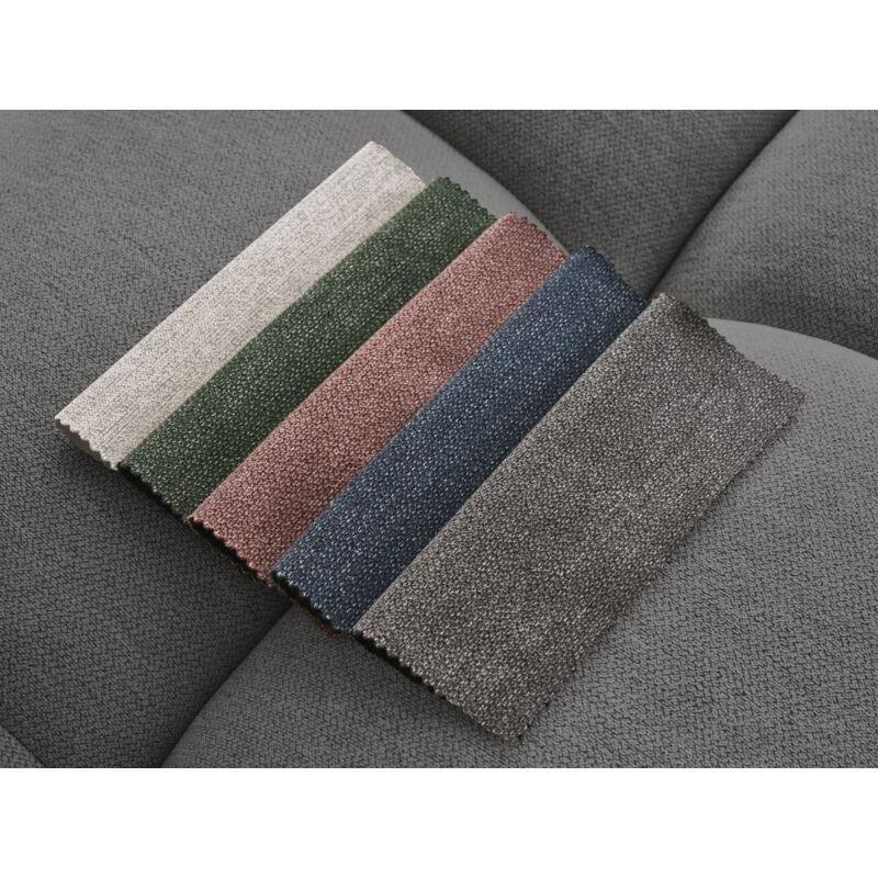 Koyu Gri Kırçıllı Kumaş Puflu Sol Köşe Koltuk Takımı - 313x176 cm - 152413