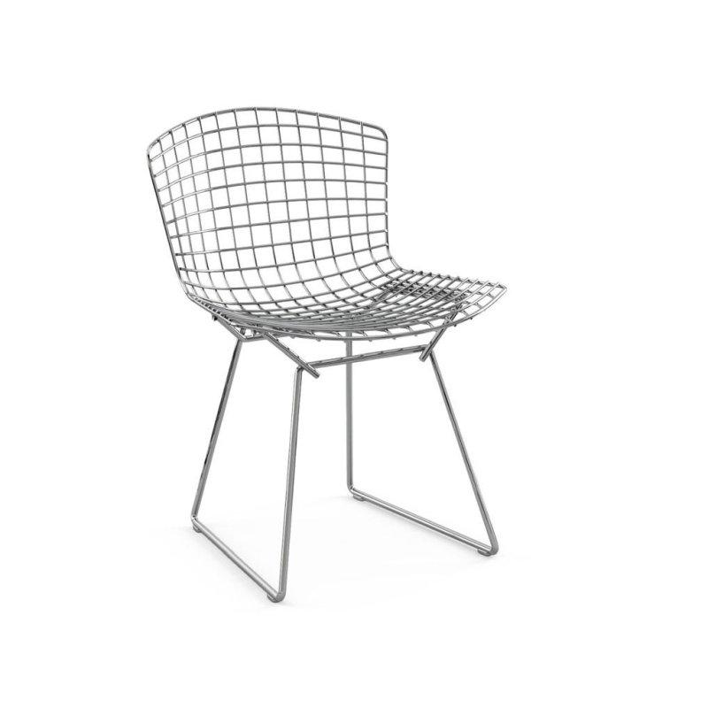 Krom Çelik Tel Tasarım Sandalye - 147465