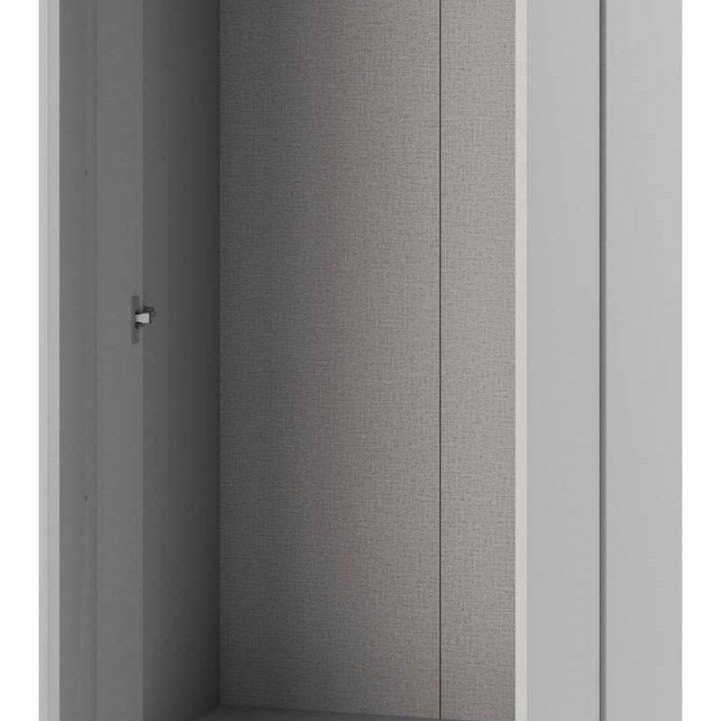 Kulpsuz Oturaklı Aynalı Laminat Portmanto Vestiyer Seti - 158575