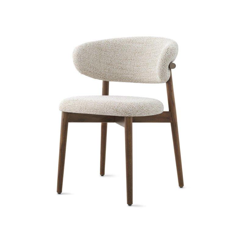 Kumaş Döşemeli Arkası Açık Ahşap Sandalye - 147630