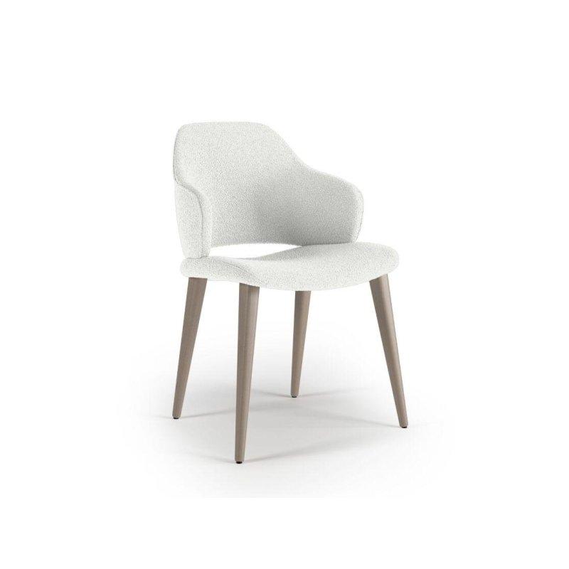 Kumaş Döşemeli Kolçaklı Sandalye - 55x61x87 cm - 147510