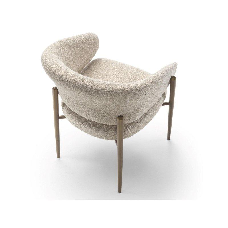 Kumaş Döşemeli Kolçaklı Sandalye - 62x58x78 cm - 147588