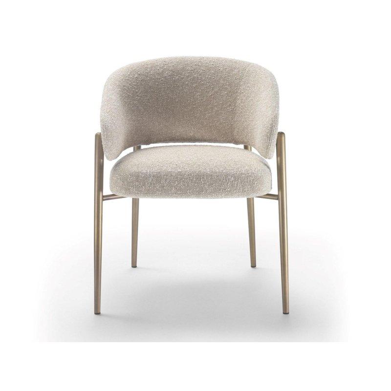 Kumaş Döşemeli Kolçaklı Sandalye - 62x58x78 cm - 147588