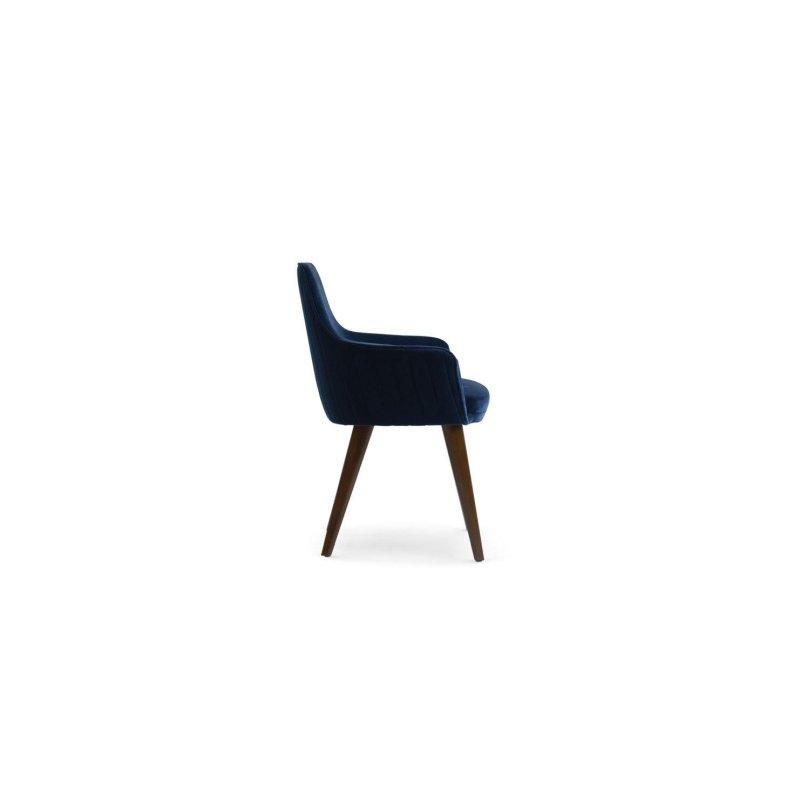 Kumaş Döşemeli Masif Kayın Kolçaklı Sandalye - 61x86x58 cm - 147486