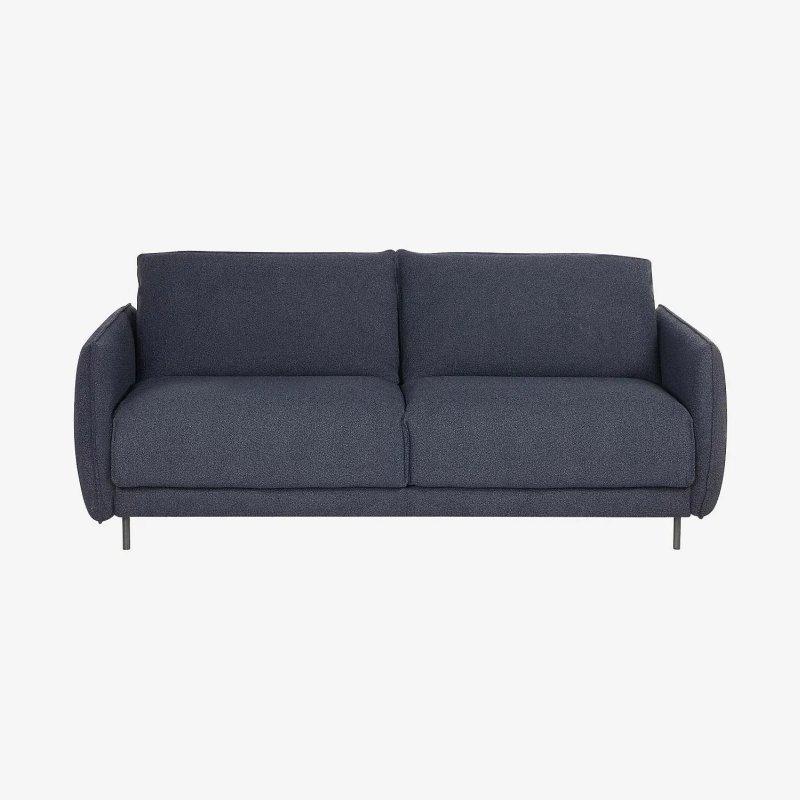 Lacivert Metal Ayaklı 3 Kişilik Yataklı Koltuk - 204 cm - 154809