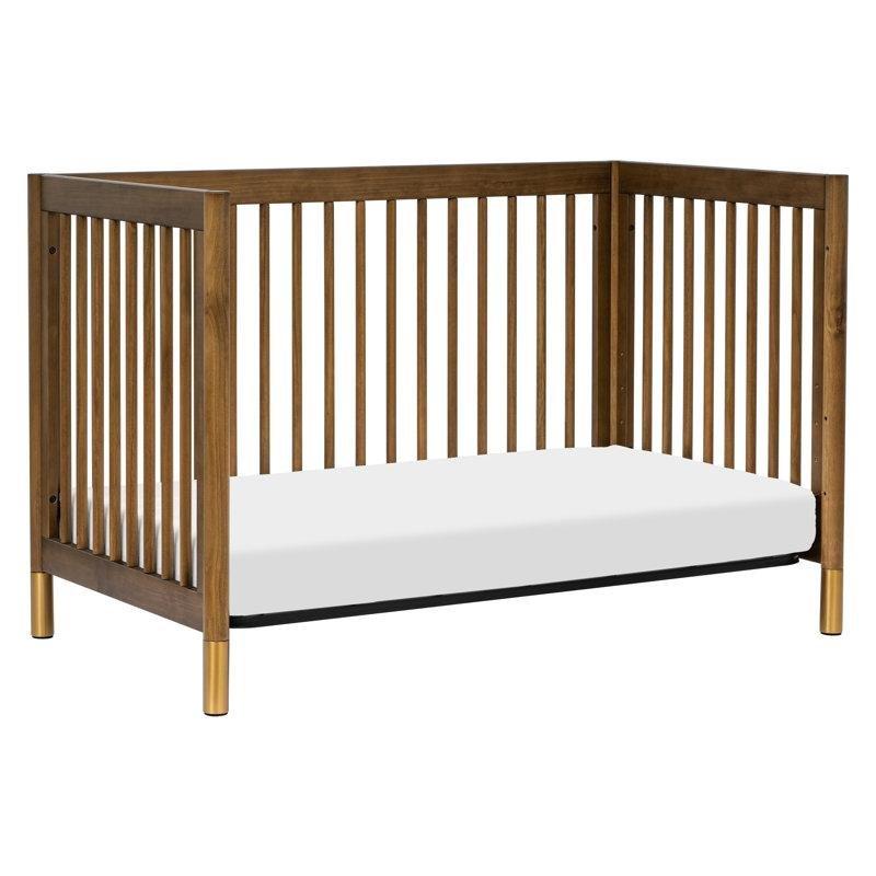 Masif Çam Ağacı 4ü 1 Arada Ayarlanabilir Büyüyen Beşik - 140x79 cm - 162187