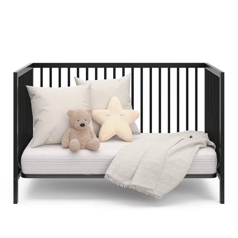 Masif Çam Ağacı 5i 1 Arada Büyüyen Bebek Beşiği 4 Kademeli Yatak Tabanlı - 137x76 cm - 162121