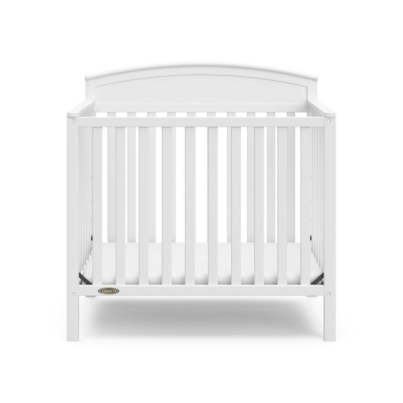 Masif Çam Ağacı Yataklı 4ü 1 Arada Dönüştürülebilir Mini Beşik - 105x67 cm - 162049