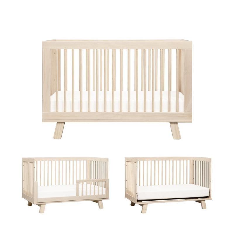 Masif Çam Ahşap 3ü 1 Arada Dönüştürülebilir Beşik - 137x76 cm - 162229