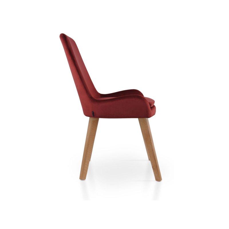 Masif Meşe Ayaklı Kumaş Döşemeli Yüksek Sırtlı Ergonomik Sandalye - 147651