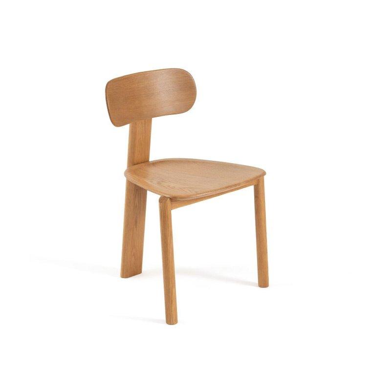 Meşe 3 Ayaklı Kavisli Tasarım Sandalye - 147411