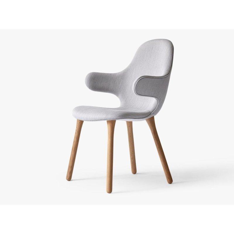 Meşe Ayaklı Kolçaklı Döşemeli Sandalye - 147714