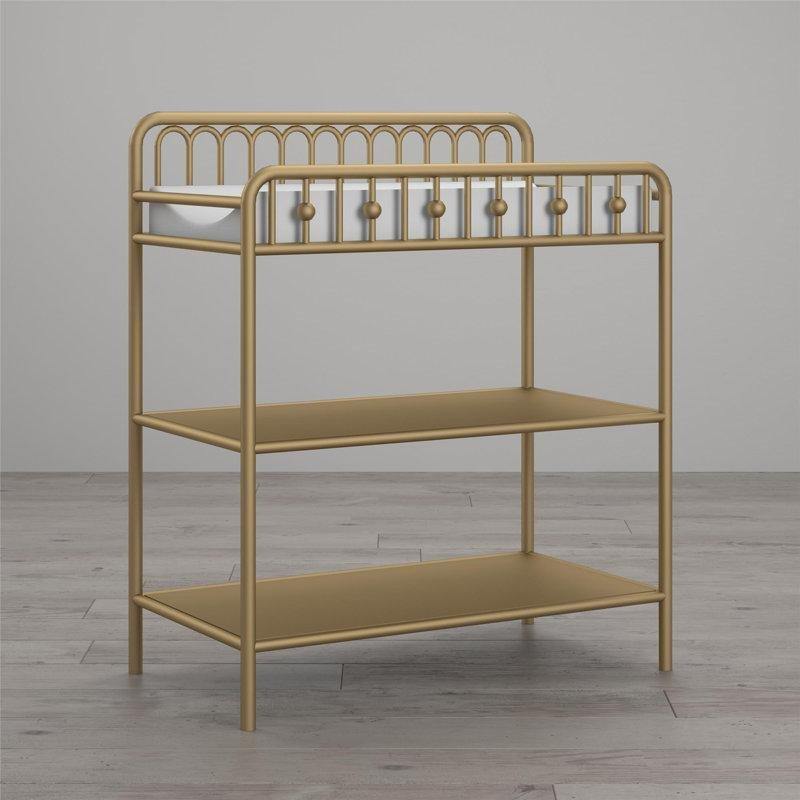 Metal Kemerli 2 Raflı Alt Değiştirme Masası - 87x49 cm - 163285