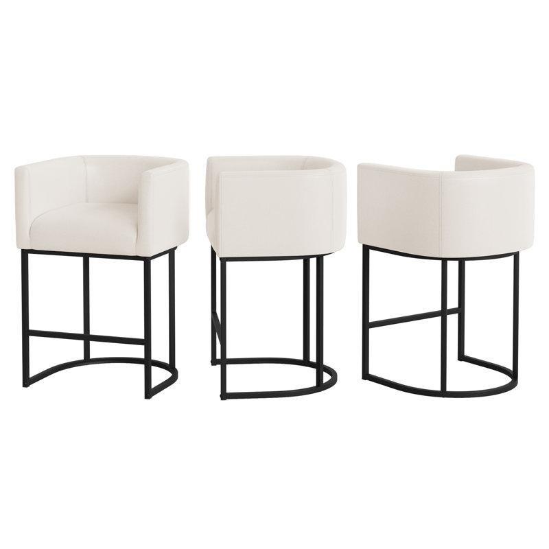 Metal Keten Kolçaklı 3lü Set Bar Sandalyesi - 69 cm - 147984